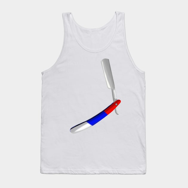 Cut Throat Razor Tank Top by mailboxdisco